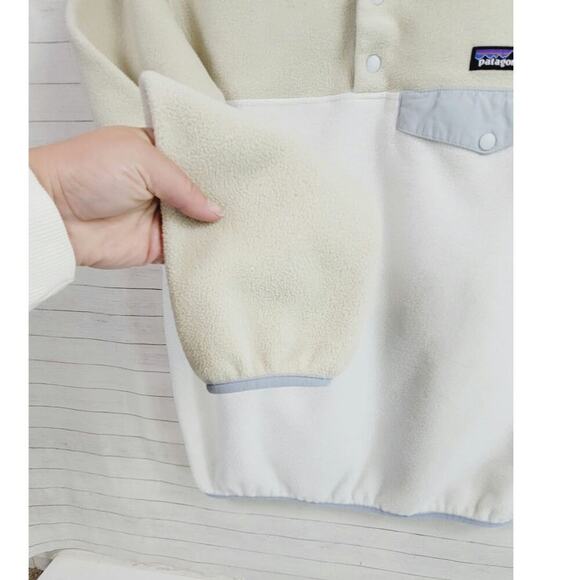 Patagonia  Lightweight Synchilla Snap-T Pullover Colorblock Fleece, sz Medium - Picture 3 of 11